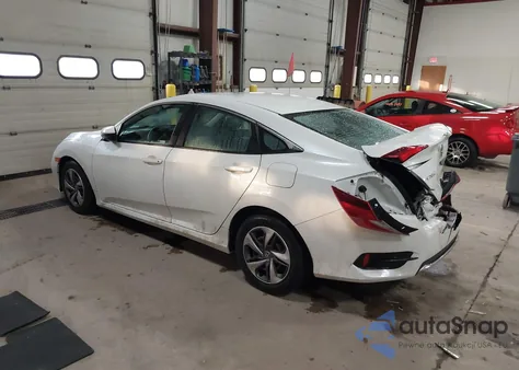 2020 Honda Civic Lx из США, поврежденный, VIN 2HGFC2F63LH519120